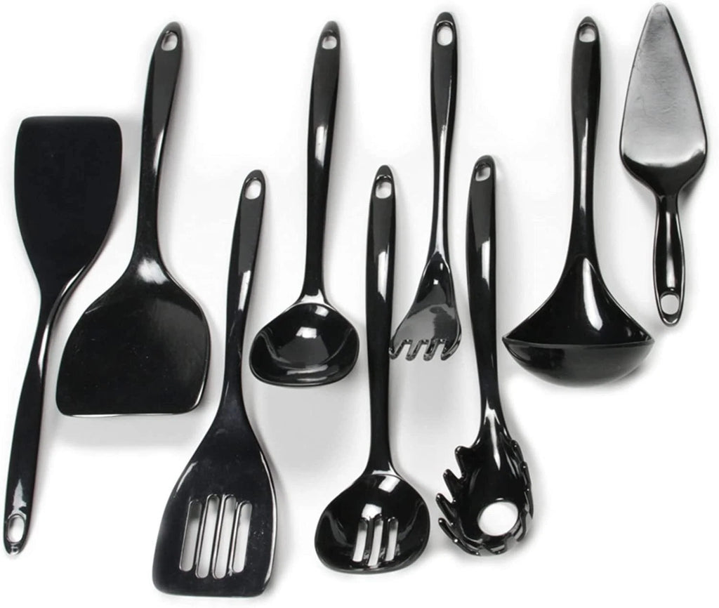 9 Piece Basic Melamine Kitchen Utensil Tool Set